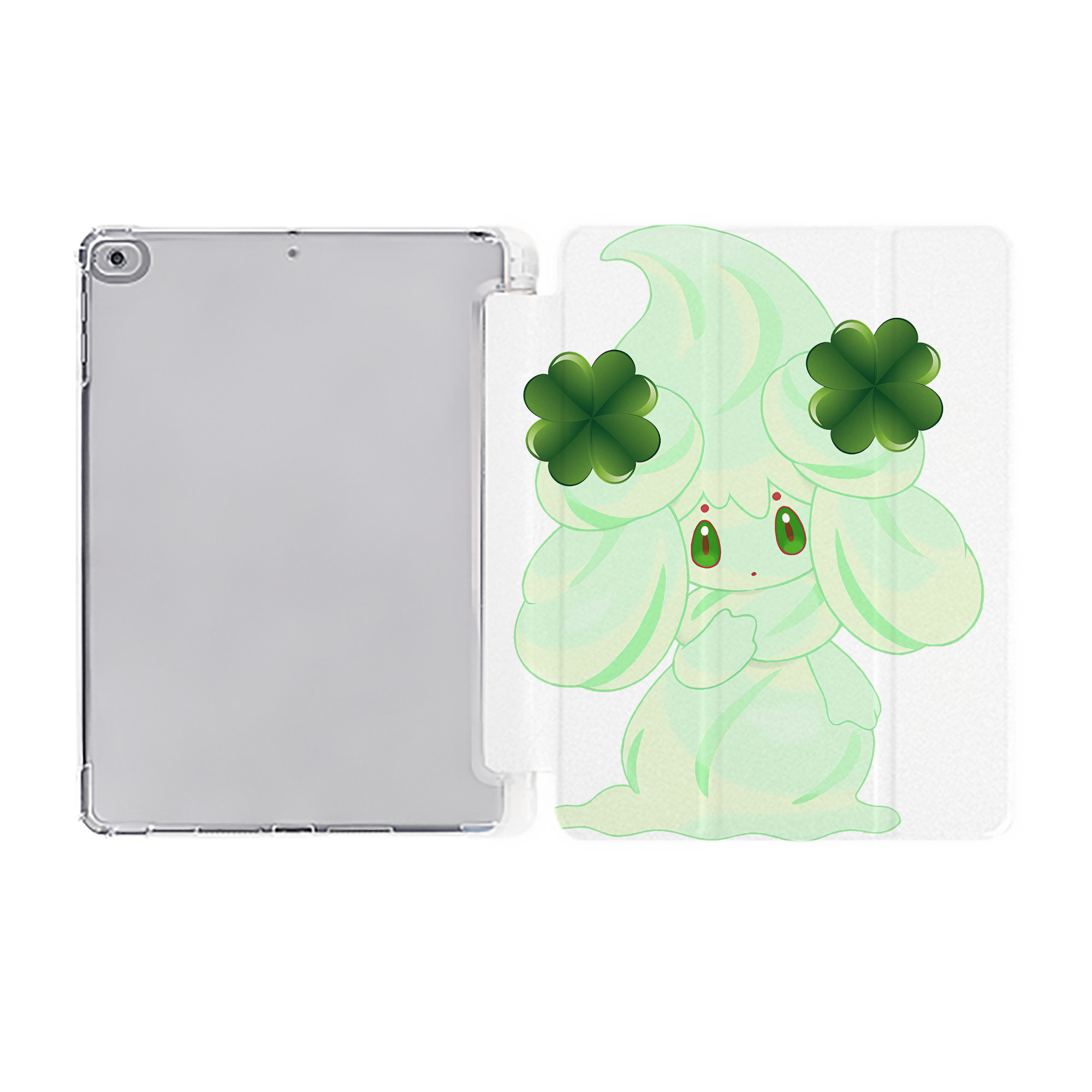 （画像用） ポケットモンスター Pokémon IPad ケース ペン収納付き 三つ折りスタンド PUレザー×シリコン 対応機種9.5/10.5/10.9インチ